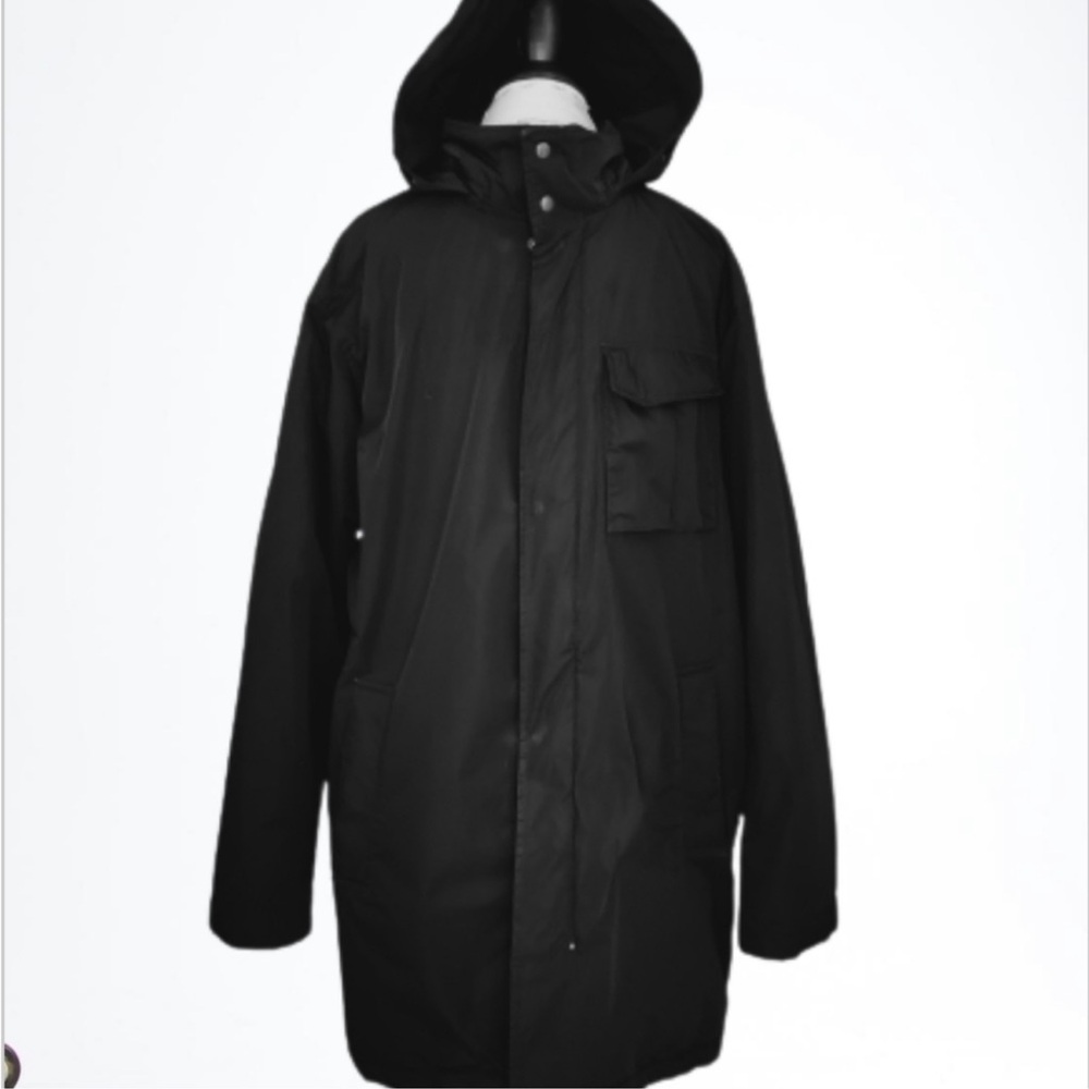 Victorinox Jacket SwissArmy Black Full Length Parka Coat Size XL - Picture 14 of 16